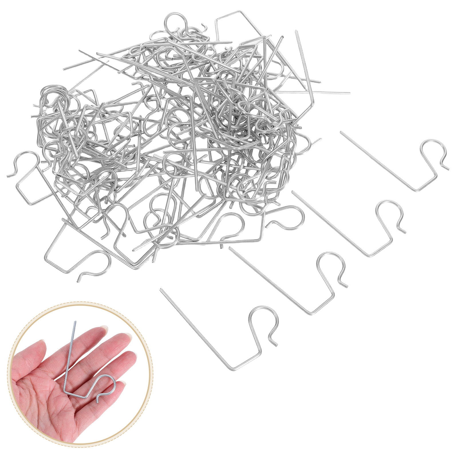 Christmas Lights Outdoor - 100 ganci in acciaio inossidabile per