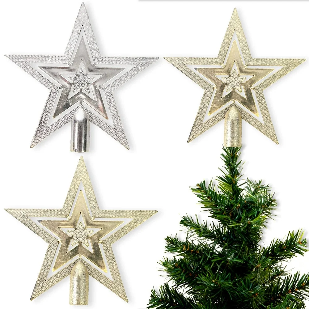 Star Tree Topper - 1-20 Pezzi Stella Decorativa per Albero