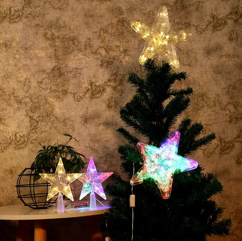 Stella luminosa a LED per la p - Star Tree Topper recensione e prezzo