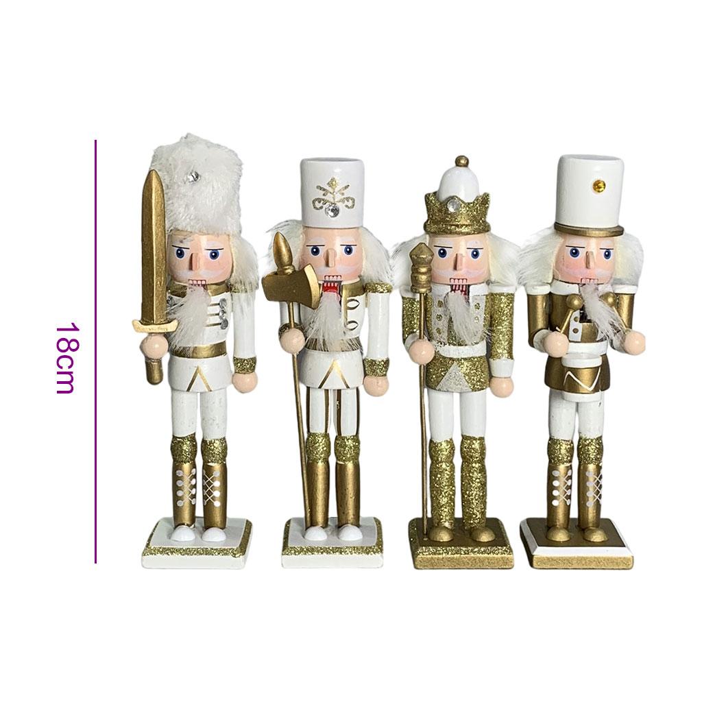 4 statuette di Schiaccianoci d - Nutcracker Figurine recensione e prezzo