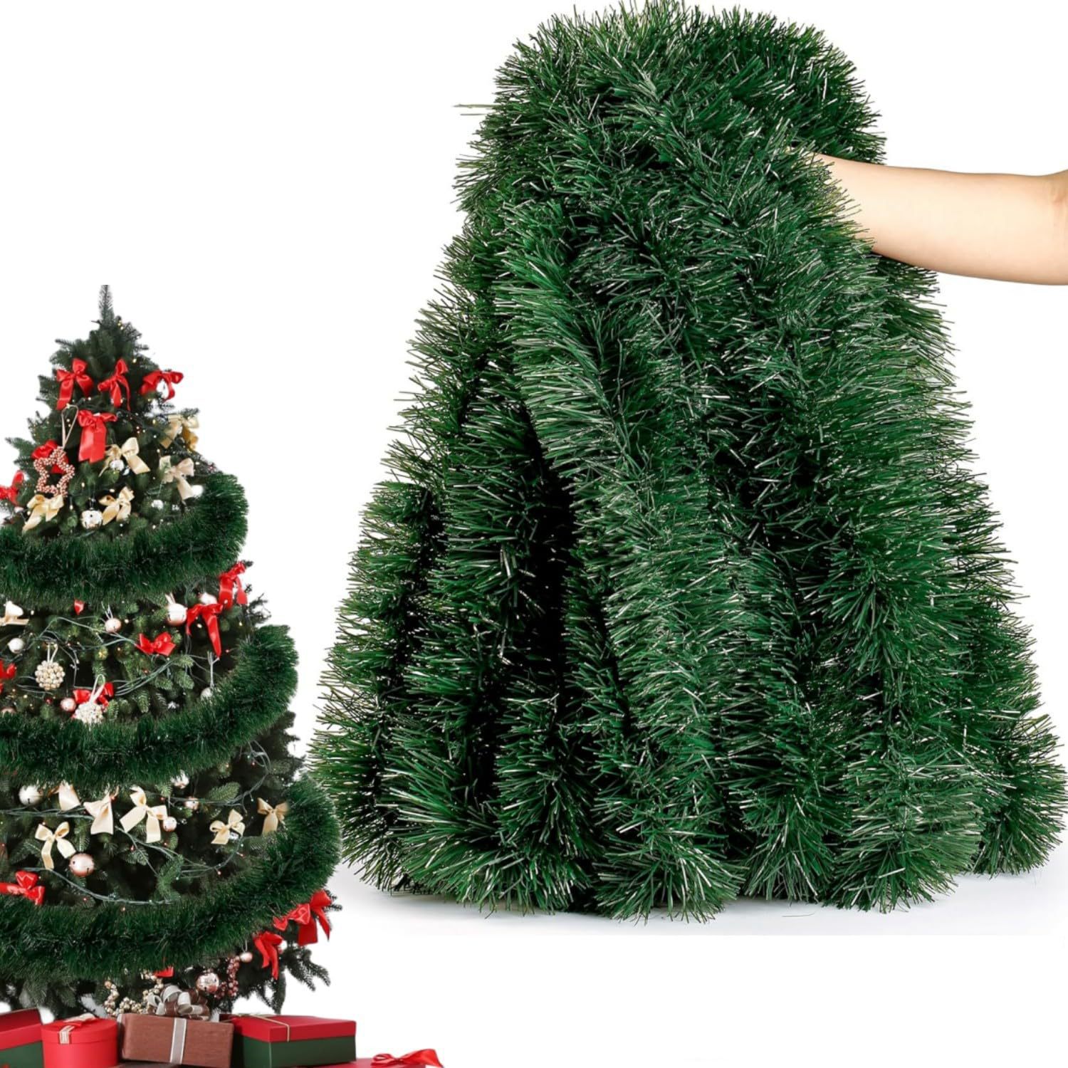 Ghirlanda natalizia in lamina  - Tinsel Garland Decoration recensione e prezzo